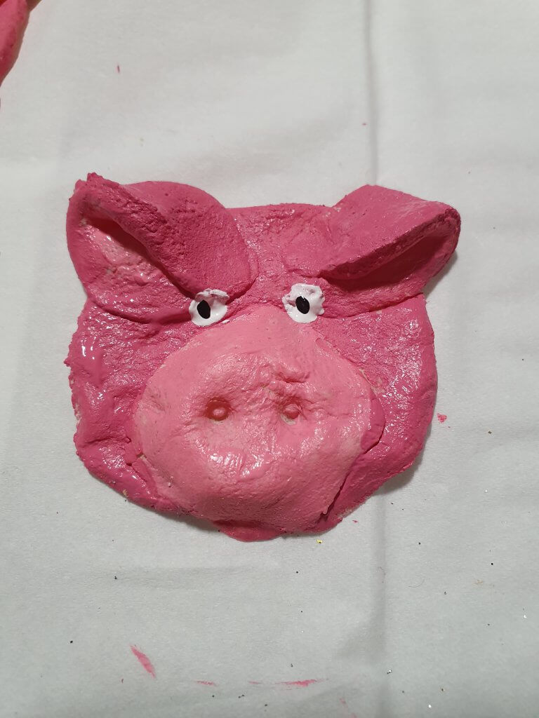Glücksschweinchen aus Salzteig1